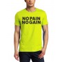Marškinėliai No pain, no gain 2 Marškinėliai No pain, no gain 2